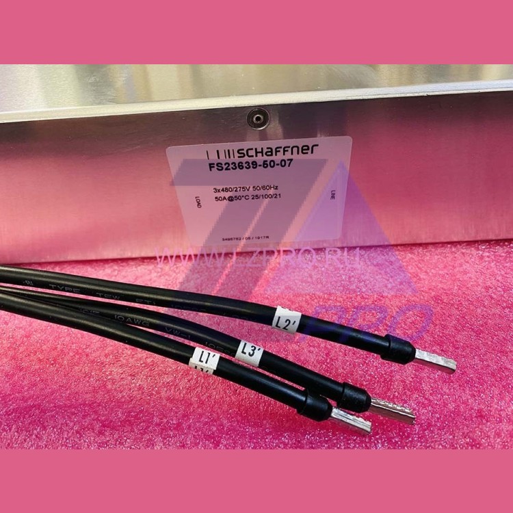 Фильтр ЭМС 50A для частотного преобразователя 11кВт Yaskawa FS23639-50-07 SCHAFFNER