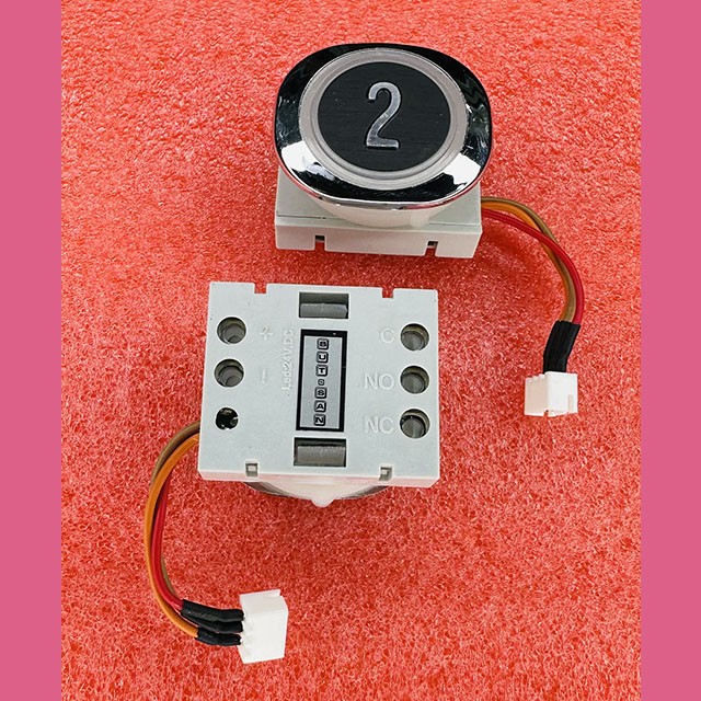 Кнопочный модуль 2 разъем Arkel F6.LENS BUT-SAN ЩЛЗ