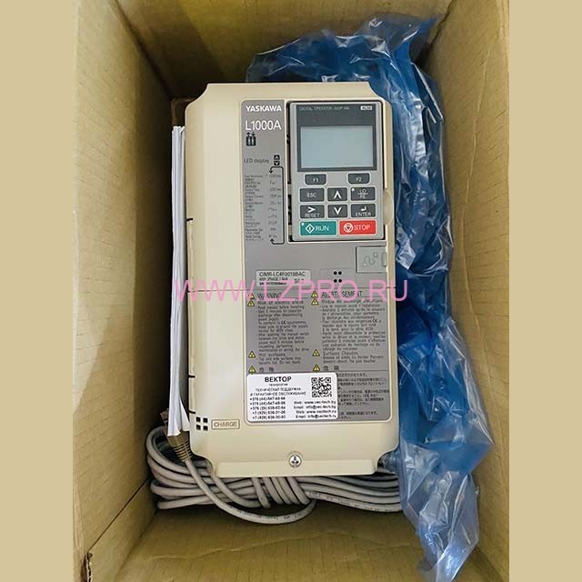 Частотный преобразователь L1000A 7,5 кВт CIMR-LC4F0018BAC Yaskawa