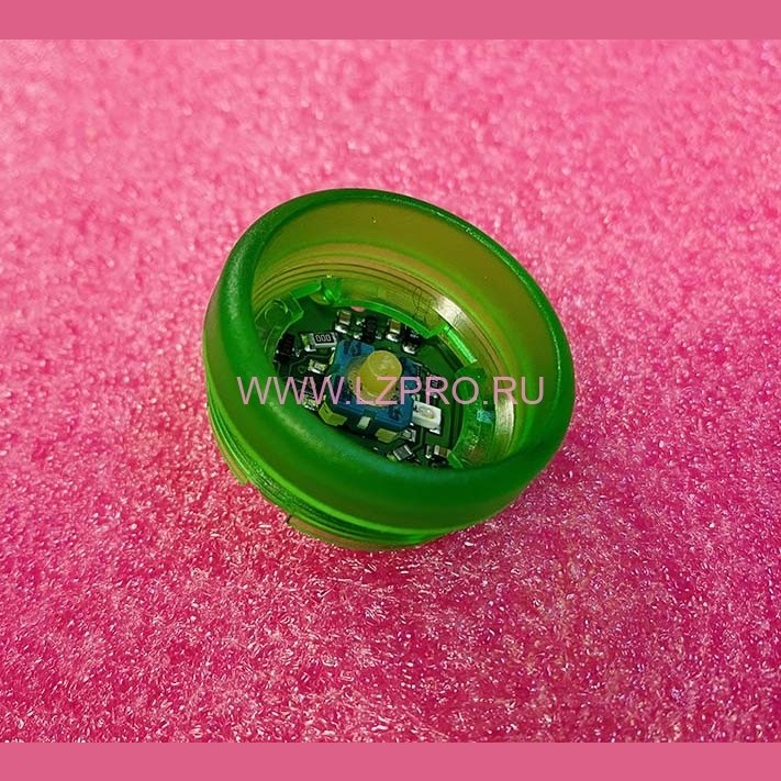 Кнопочный модуль зеленый высокий корпус F2KKIBW KM804343G13 Kone