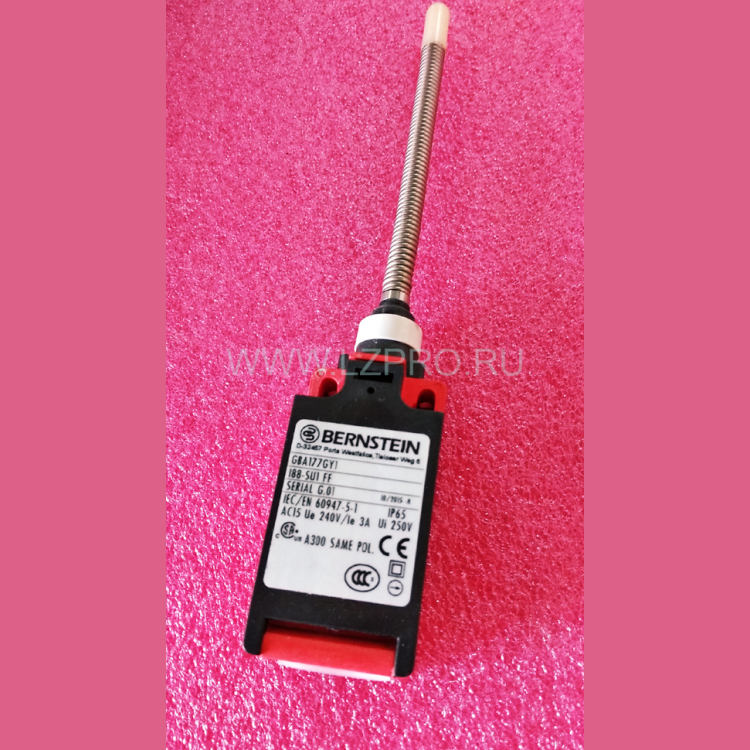 Концевой выключатель с пружинным рычагом GBA177GY1 Bernstein Otis