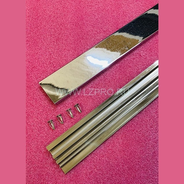 Плинтус кабины лифта L-300 mm CHROME FAA459E999 CH 300 Otis