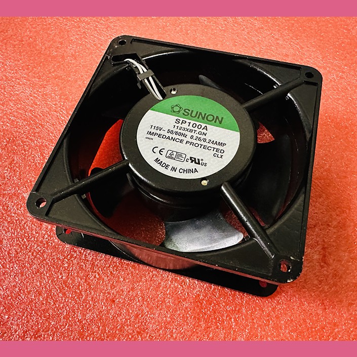 Вентилятор 120x120x38mm 115V 50/60Hz 0.26/0.24AMP 1123XBT.GN SP100A SUNON
