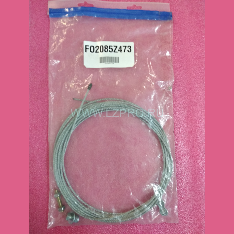 Тросик связи ДШ L=7420 мм, d=3 мм, central open F02085Z473 Otis