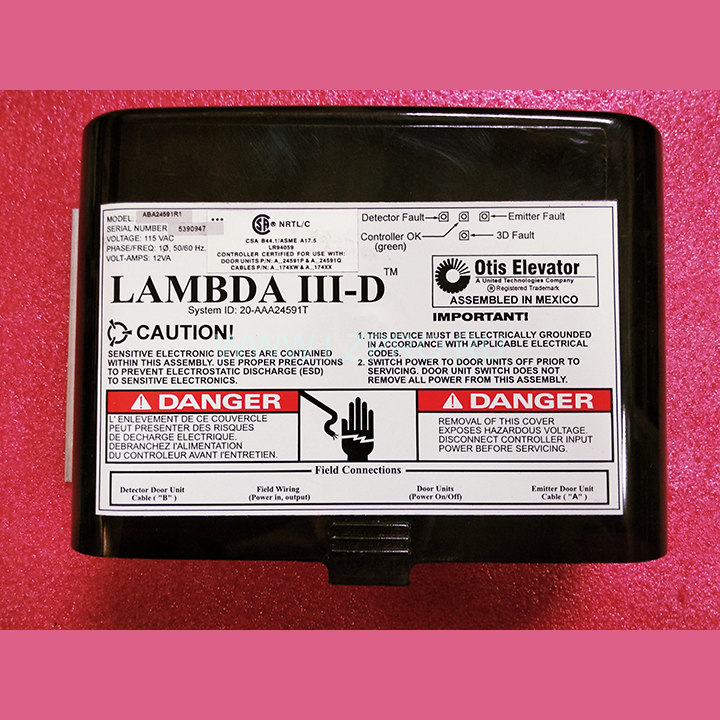 Контроллер LAMBDA III-D ABA24591R1 ( System ID: 20-AAA24591T) Otis