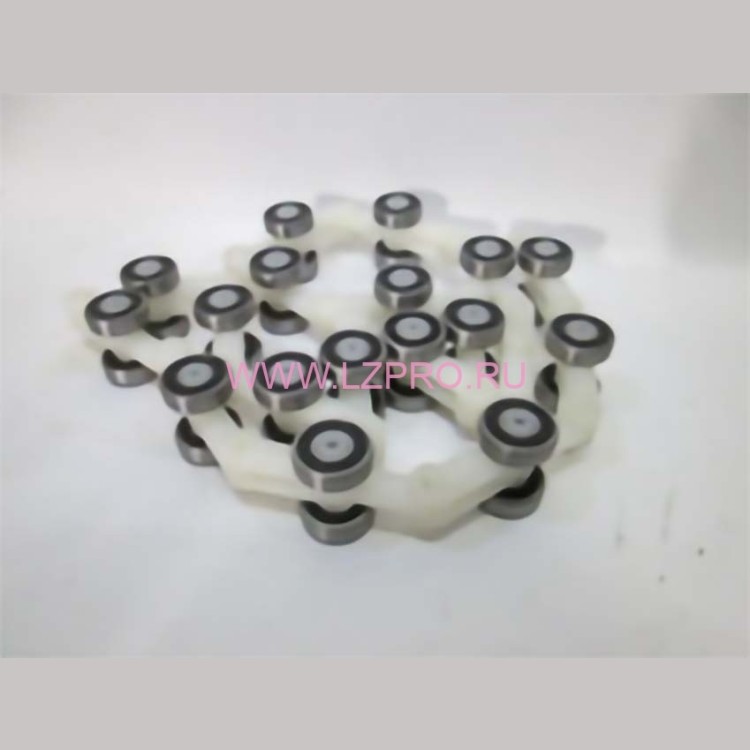 Цепь роликовая огибающей балюстрады поручня эскалатора OTIS, 32 звена (пр-во Россия)