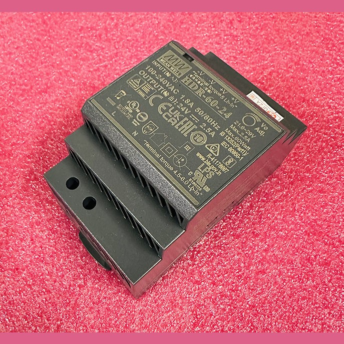 Блок питания 24V 2.5A HDR-60-24 Mean Well