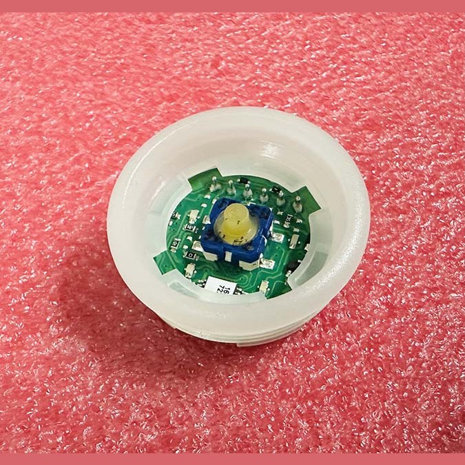 Кнопочный модуль янтарная подсветка с зумером KM804342G03 Kone