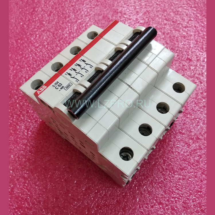 Выключатель автоматический S 204-C63 ABB