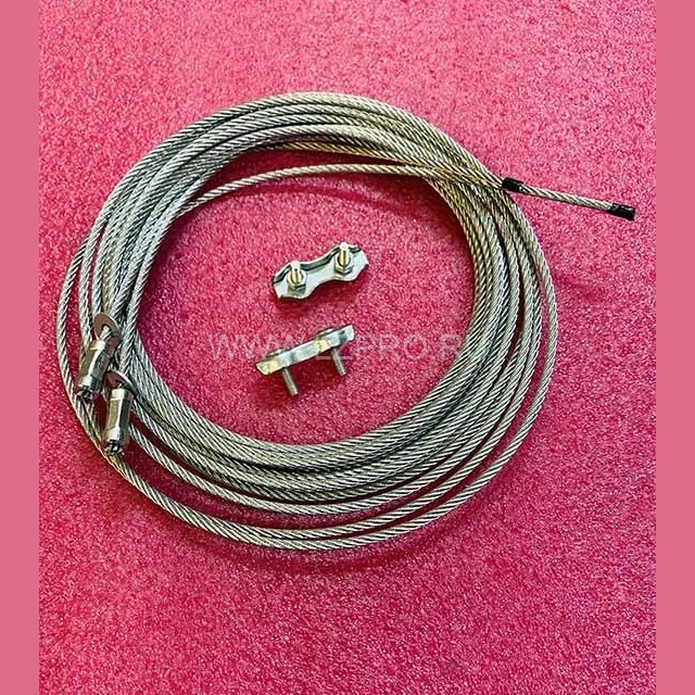 Комплект тросиков дверей 2 шт. L-1200мм d-3мм TC810 SKG Metallschneider