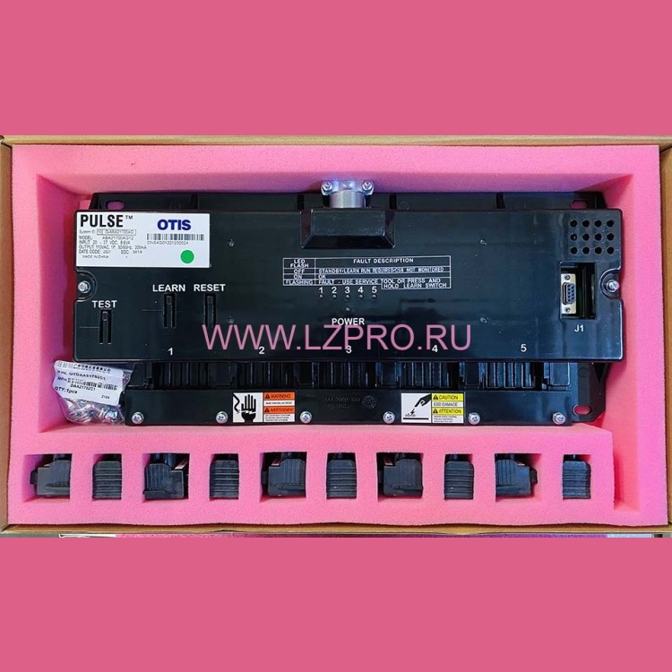 Блок контроля (на 5 ремней 43kN) RBI ABA21700AG12 Otis