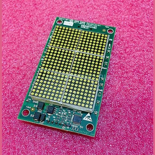 Электронная плата этажного индикатора AVDLCI, красная подсветка, KM1349446G01  KONE