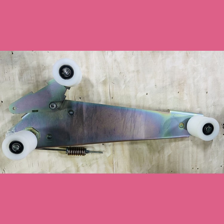 Каретка натяжная ремня привода поручня правая эскалатора 9300 405487 Schindler