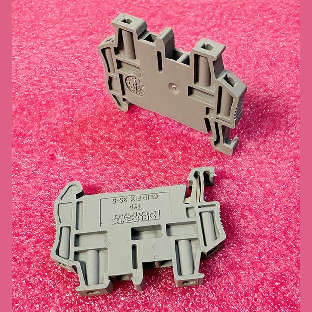 Стопор концевой, серый Typ CLIPFIX 35-5 PHOENIX CONTACT