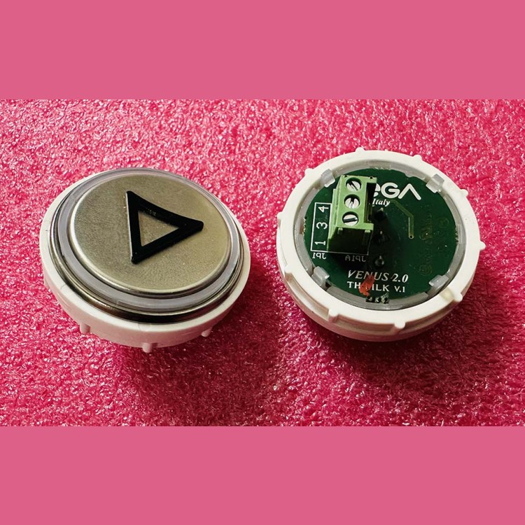 Модуль кнопочный красная подсветка MLK "стрелка" Venus Vega