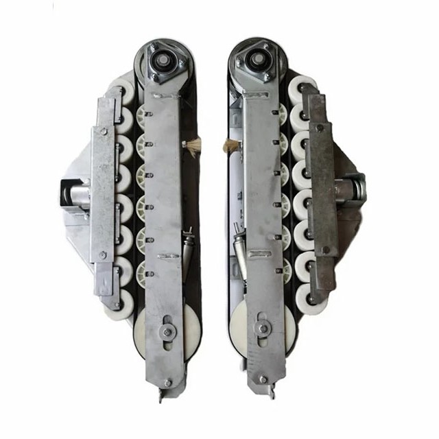 Ременно-роликовое устройство привода поручня эскалатора 506NCE левое GBA26180D1 Otis