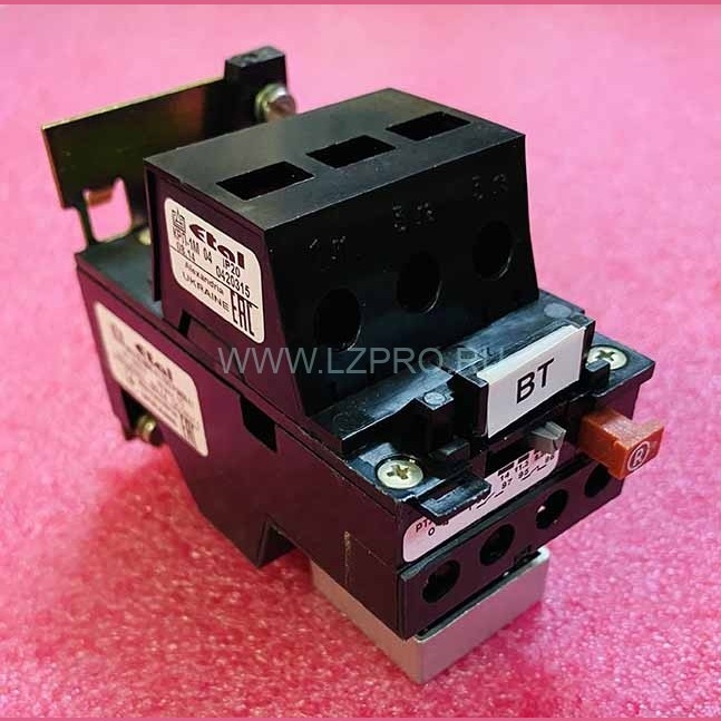 Комплект электротеплового токового реле BT 9,5-14A с клеммником (РТЛ-1016 0*4 + КРЛ-1М 04) Etal