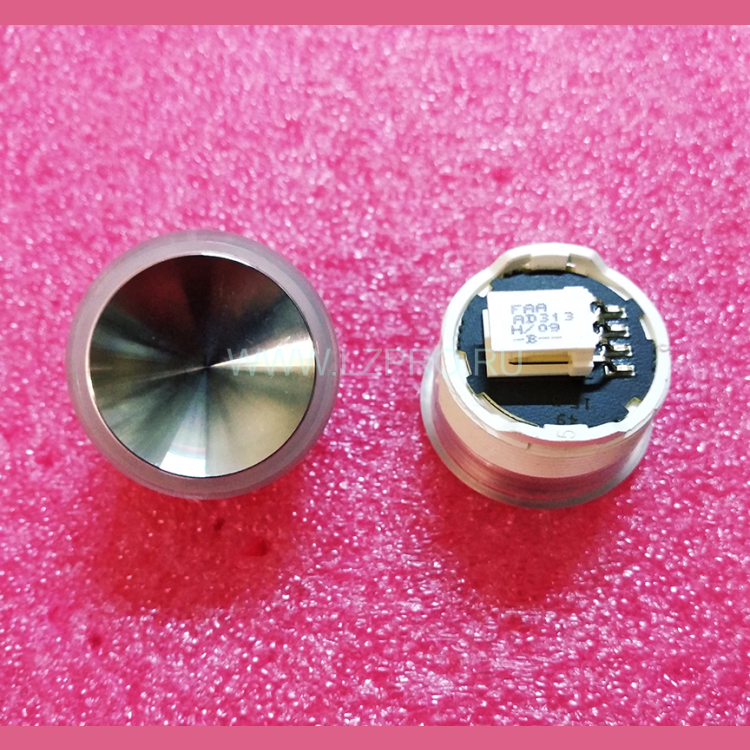 Кнопка (синий ореол, шлиф., AMP разъем для MCS220) FAA25090AD313 Otis