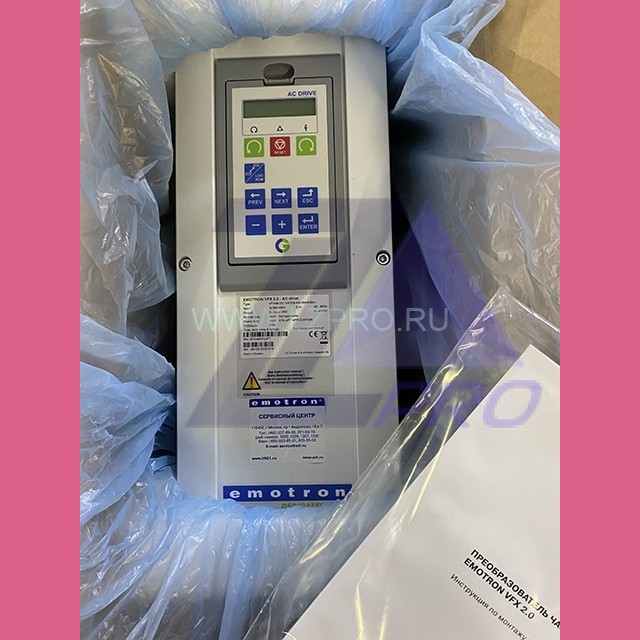 Преобразователь частоты 18,5кВт VFX 2.0 - AC drive VFX48-037 EMOTRON Sweden