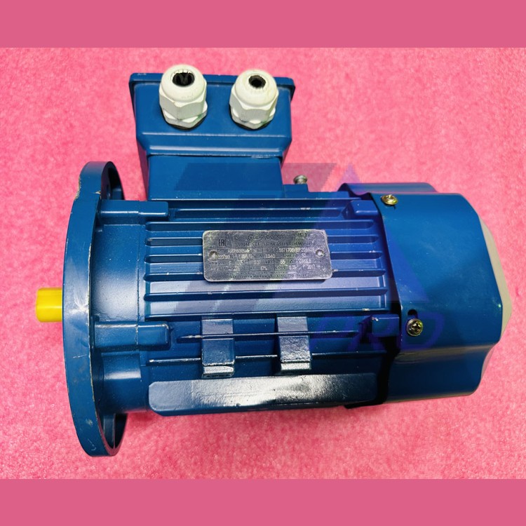 Двигатель асинхронный 220/380В 0,37кВт 1,93/1,12А 1340об/мин (фланец) IM3081 АИР63В4У2