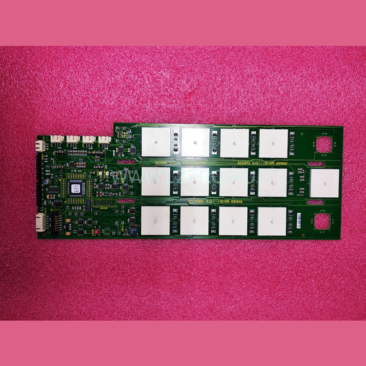 Плата интерфейса приказного аппарата SCOPBM 5.Q ID.NR.591843 Schindler