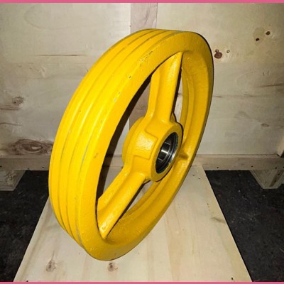 Отводной блок 424х3х10,5 0411.02.00.005 в сборе с подшипниками КМЗ