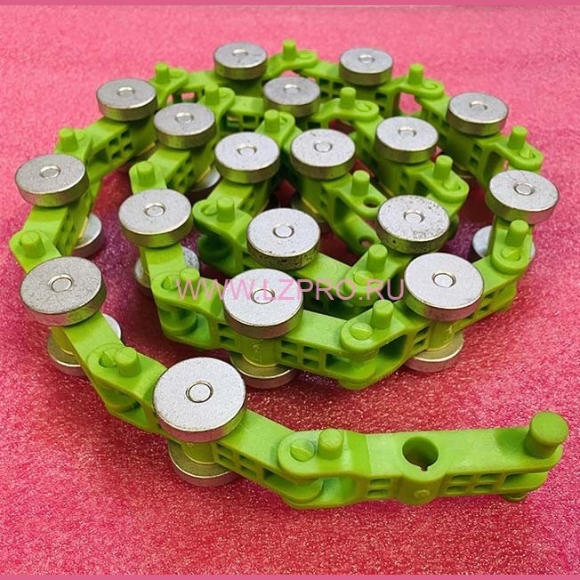 Цепь огибающая балюстрады на 18 пар роликов эскалатора SJEC