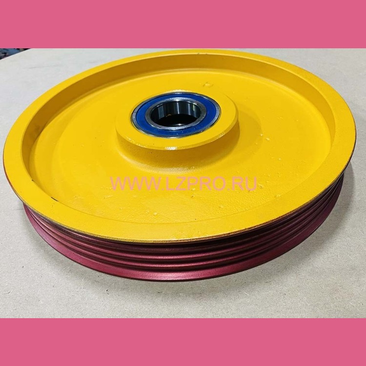 Блок отводной 400х4х10 H=57мм d(вал)=60мм F0263BF3 (пр-во Россия) Отис