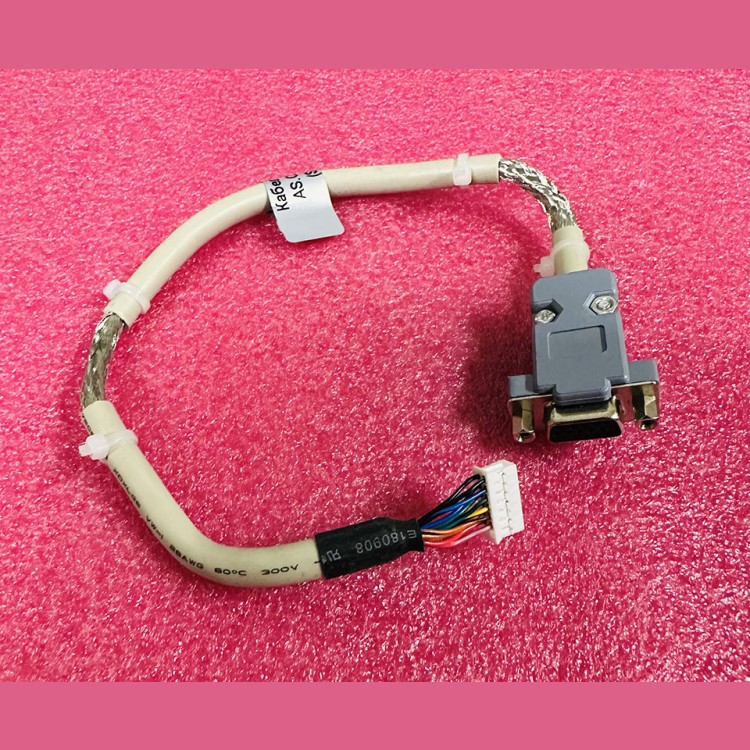 Кабель энкодера SinCos промежуточный короткий L=0.35м со стороны платы ОС ПЧ AS.CH.SC-0P35