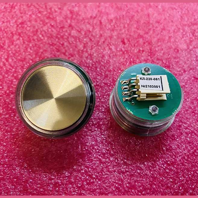 Кнопка КЛ-220-061 (MCS220, RL круговая синяя индикация; разъем АМР)