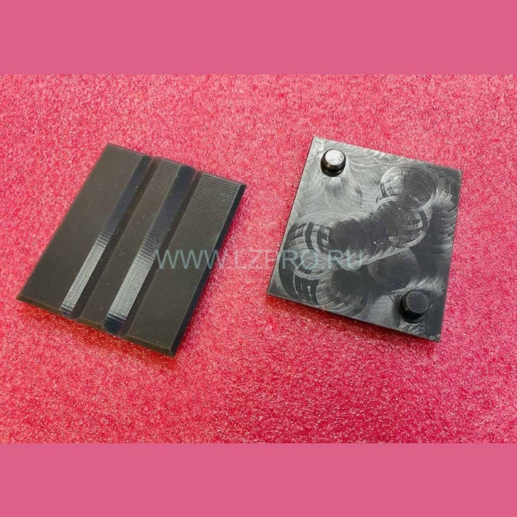 Вкладыш башмака противовеса (складной 3-х сторонний 80х65 мм T-16 мм, пр-во Россия) KM600641H16 Kone