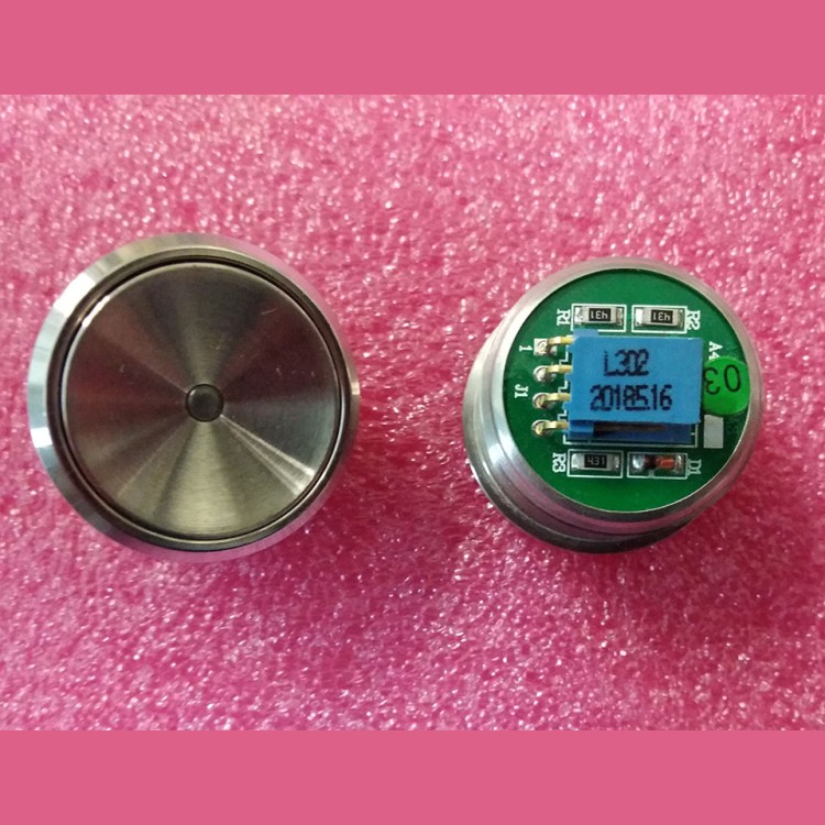 Кнопка антивандальная (подсветка зеленая; шлиф. нерж.) FAA25090L302 Otis