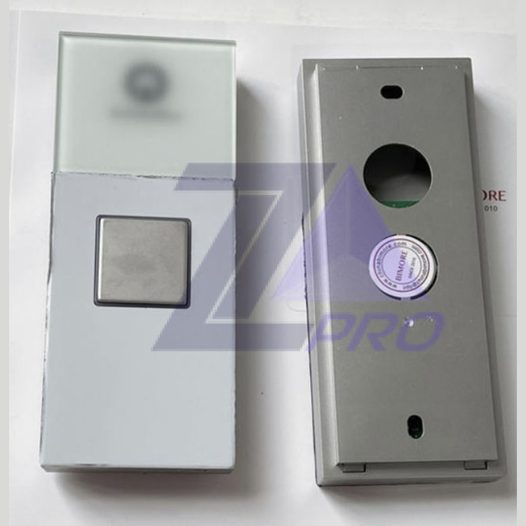 Панель вызова LOP 160x65mm одна кнопка без сиволов F2Q122C1 ID.59324324 Schindler