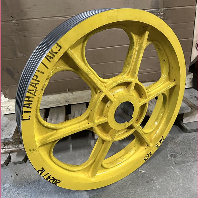 Шкив канатоведущий (575 мм, канаты 5x10 мм) ZAA260AK3 13VTR (OTIS ЩЕРБИНКА)