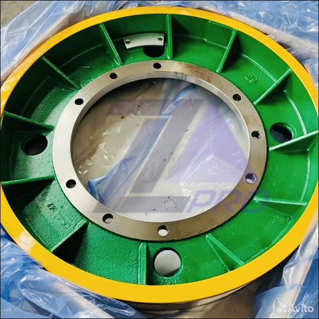 Канатоведущий шкив (обод) 650x6x13x120мм лебедка MX18 Kone