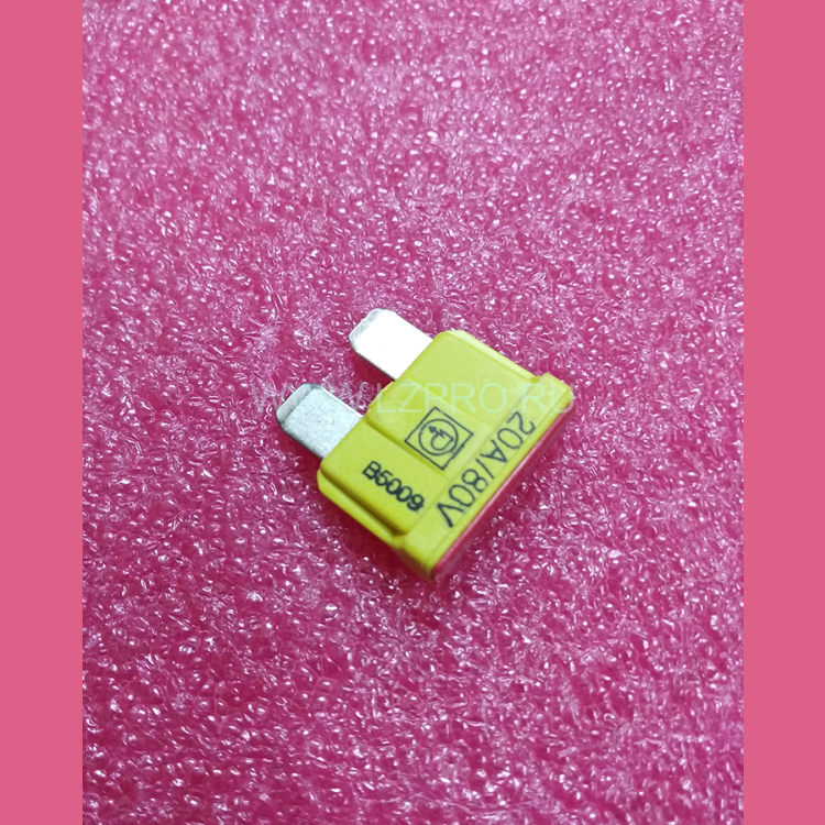 Предохранитель (плавкая вставка) 20A 80V