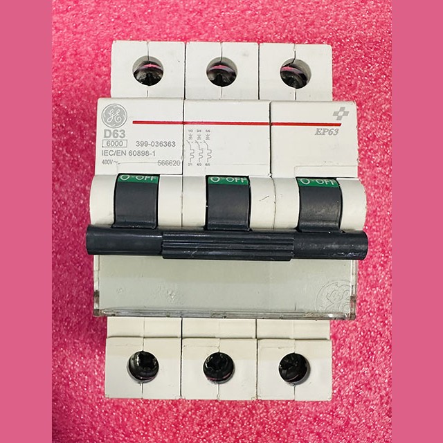 Автоматический выключатель 3P D63 General Electric