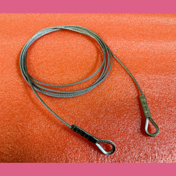 Тросик привода дверей кабины в сборе проем 650/700мм 007.03.10.490-01 КМЗ