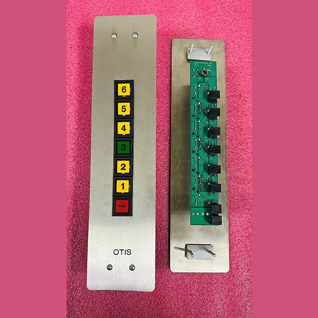 Вызывной пост в сборе на 6 остановок PL3017-6H SKG