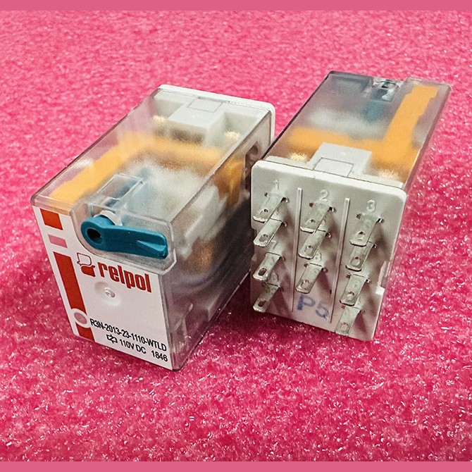 Реле промежуточное 3CO 110VDC R3N-2013-23-1110-WT Relpol