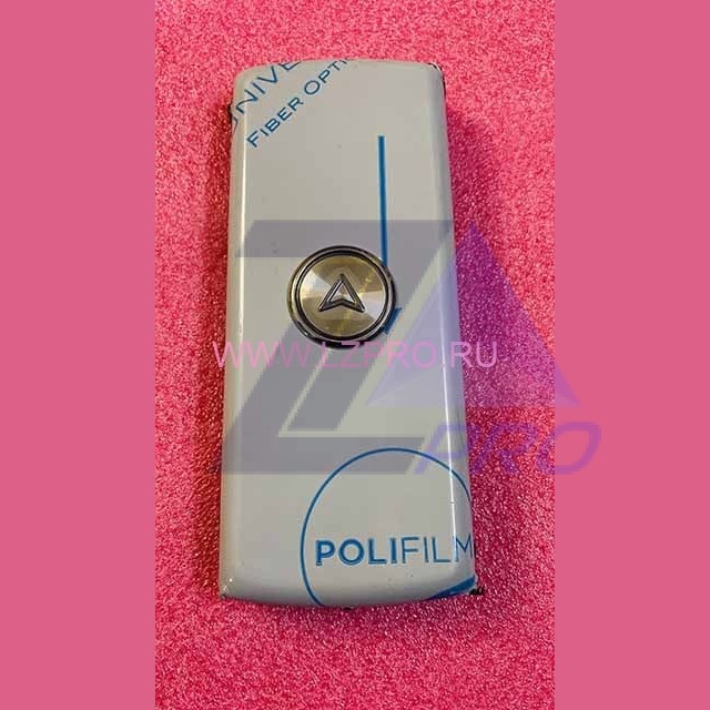 Вызывной пост лифтовой (шлифов., нерж., кнопка A4N49744$05 с стрелкой) ПЛВ54И-Н1А0100ЩУЗ ЩЛЗ