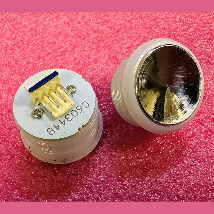 Кнопка (синий ореол, полир., AMP разъем для MCS220, пр-во Китай) FAA25090AD113 Otis