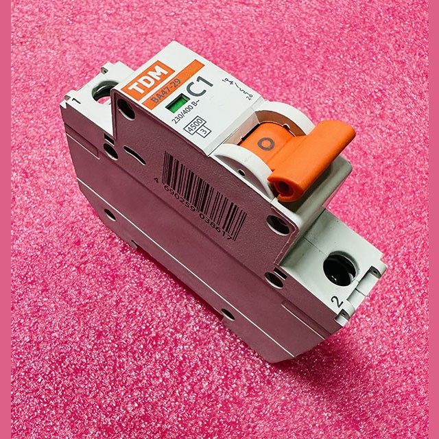 Автоматический выключатель 1P C1 ВА47-29 TDM