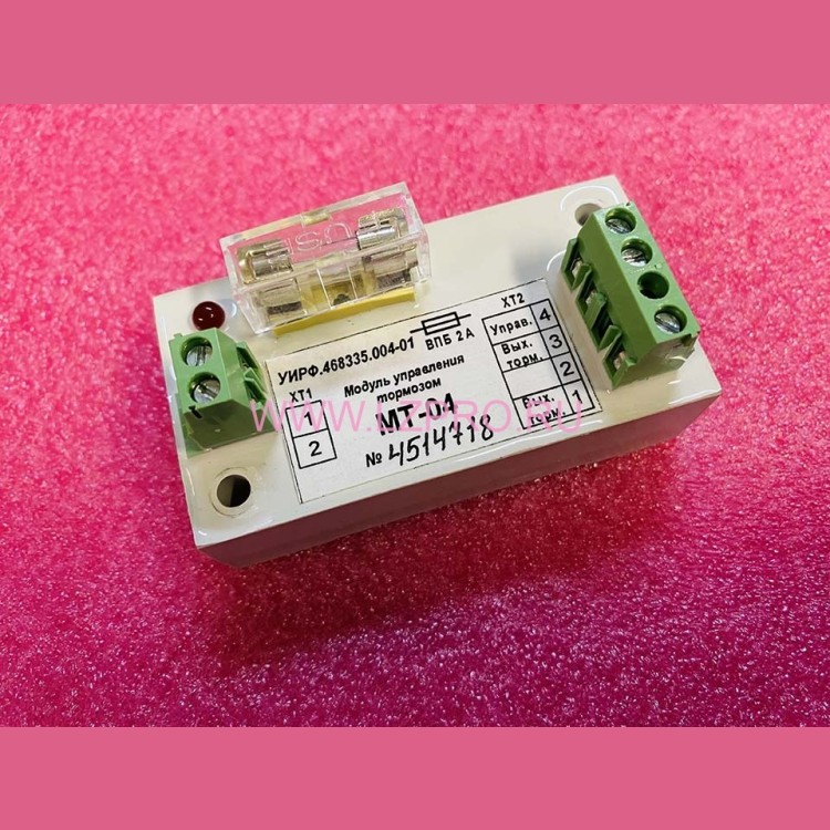 Модуль управления тормозом МТ-04 для УЭЛ УИРФ.468335.004-01 ЩЛЗ