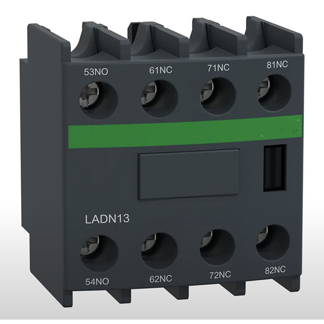 Блок дополнительных контактов 1NO+3NC LADN13C Schneider Electric