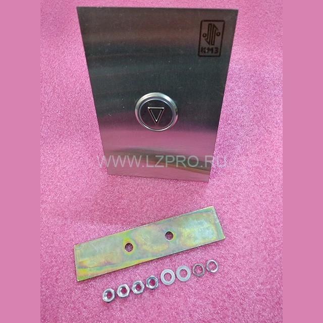 Пост вызывной (кнопка Vega Achille, разъем MLK, красная подсветка) КМЗ