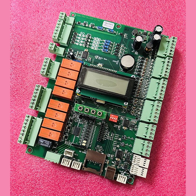 Плата (контроллер) ЦК6000 СКБИ.758726.039 ШК6000 Wellmaks ЩЛЗ