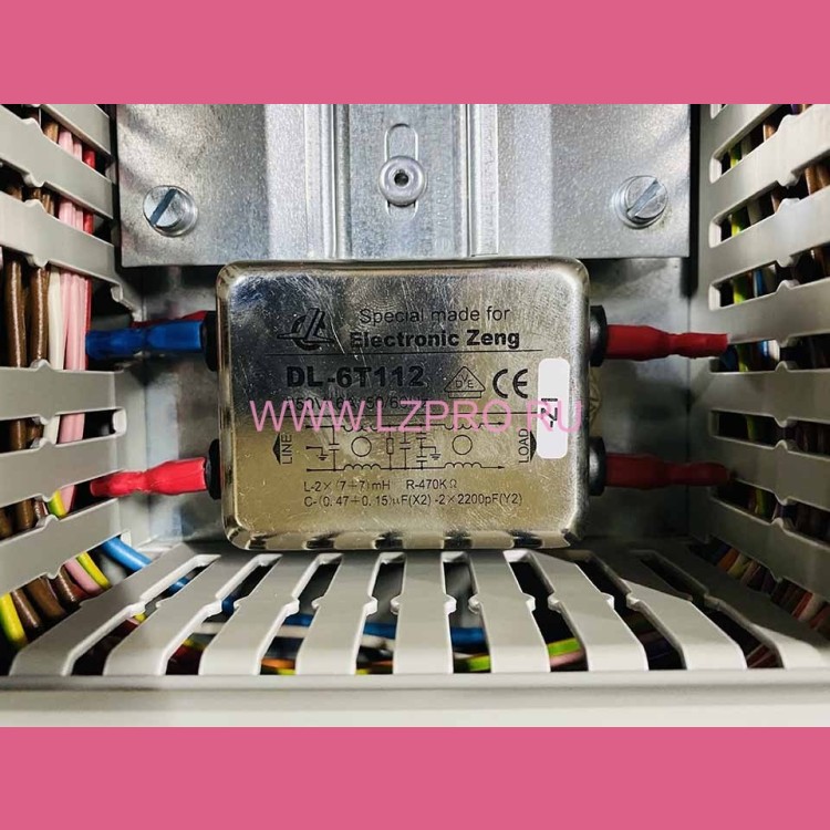 Сетевой фильтр 250V 6A DL-6T-112 Electronic Zeng