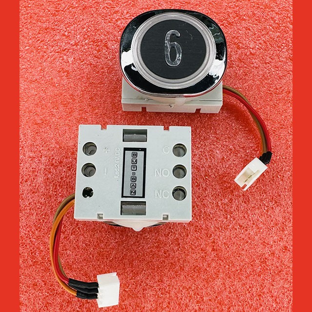 Кнопочный модуль 6 разъем Arkel F6.LENS BUT-SAN ЩЛЗ