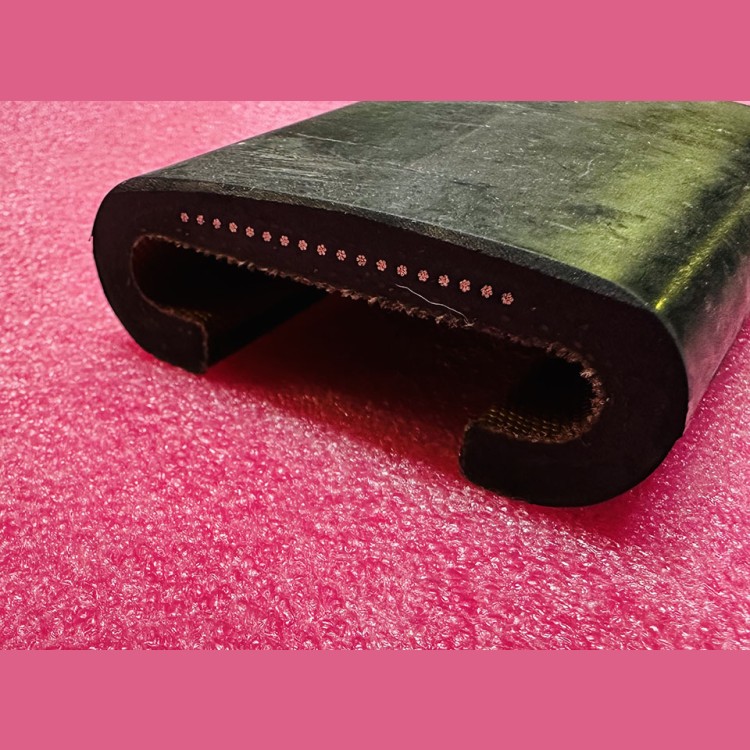 Поручень эскалатора D1-79,2 мм D-62,8 мм H-28,2 мм чёрный ECO3000 SKG